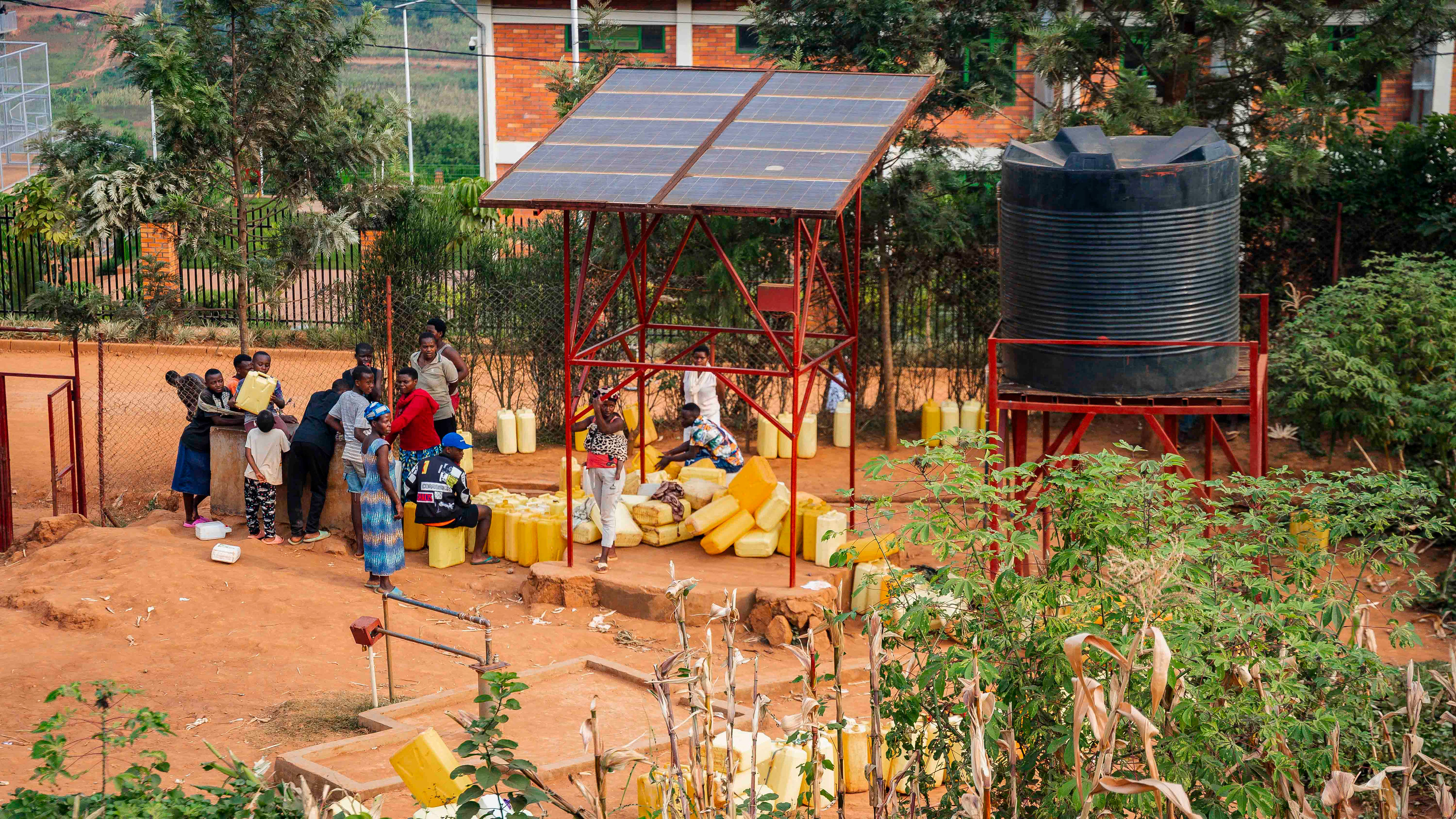Solar-Powered Community Well